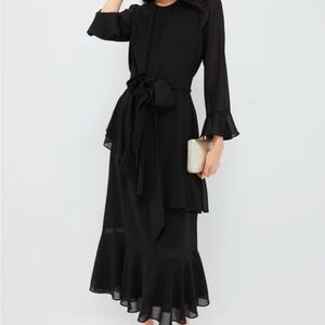 Tuckernuck Black Sasha Dress Sz Large NWT